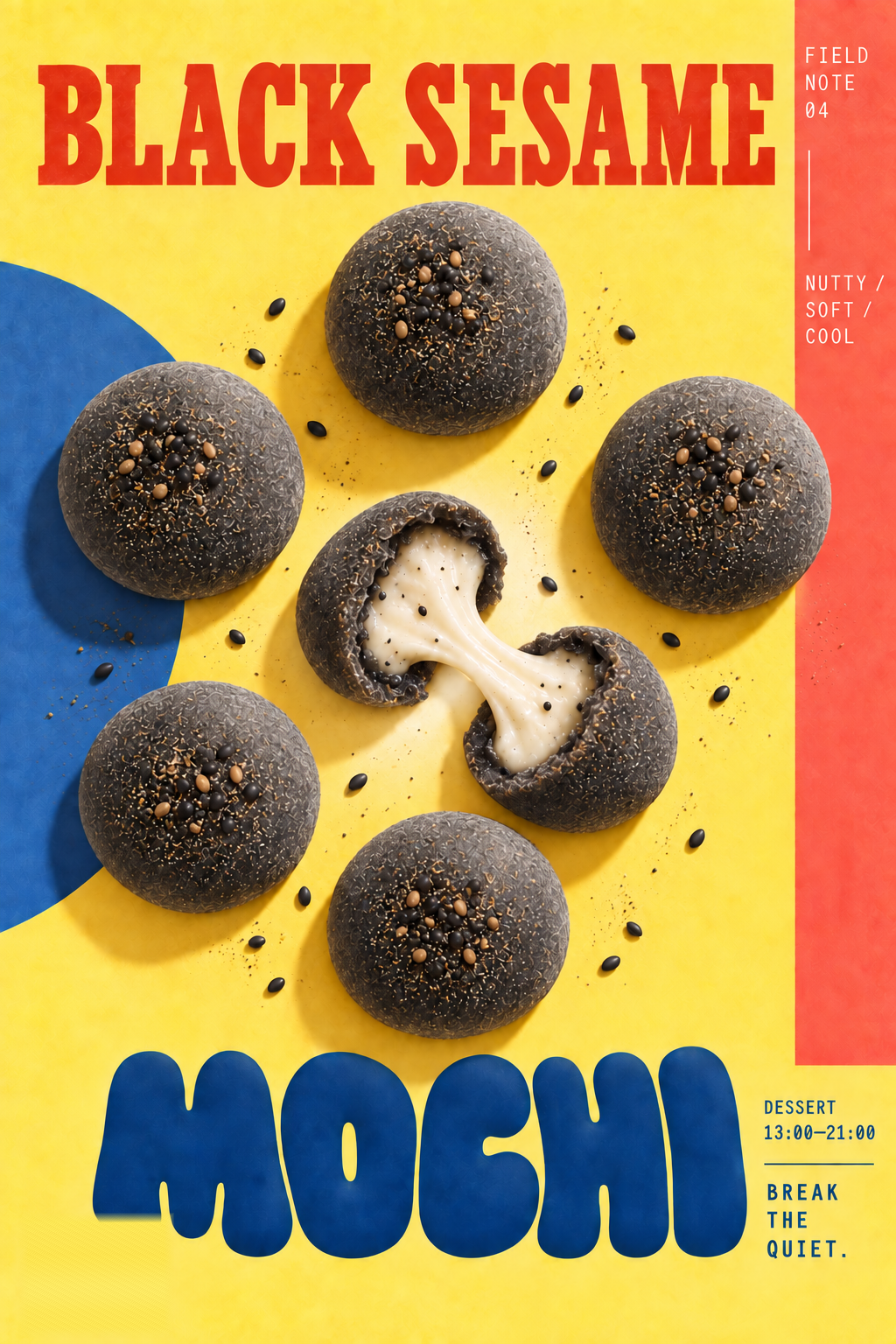 Black Sesame Mochi